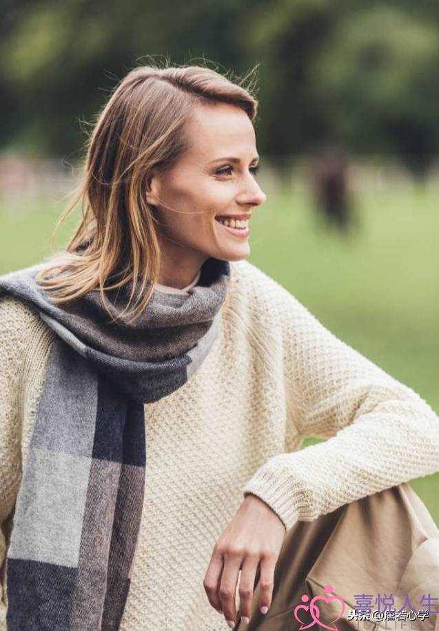 内心单纯而强大的女生